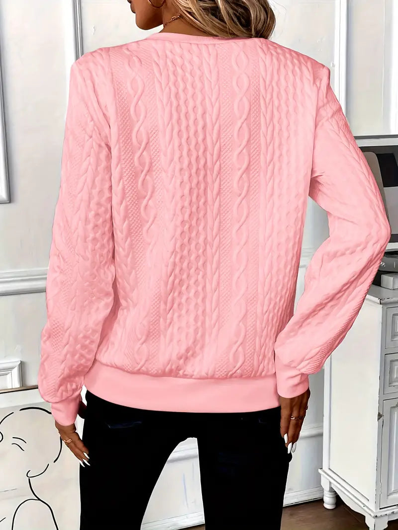 Florence™ - Stilfuld Strikket Pullover