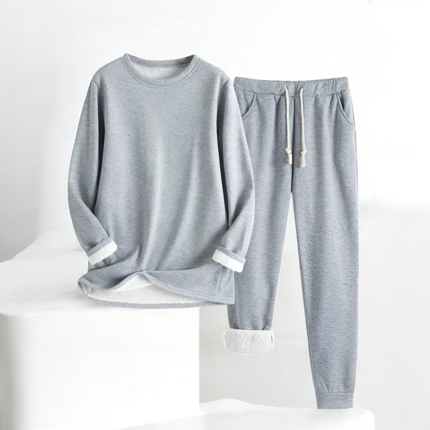 Mia | Termisk fleece-sæt.