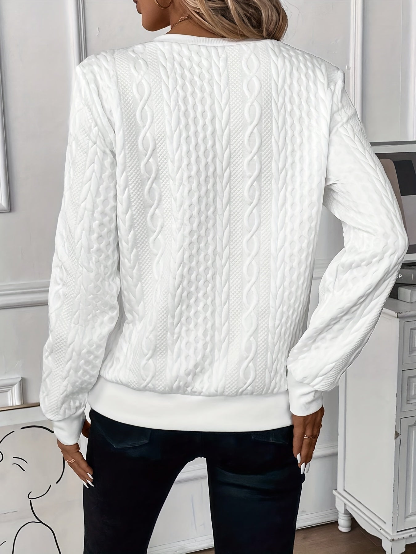 Florence™ - Stilfuld Strikket Pullover