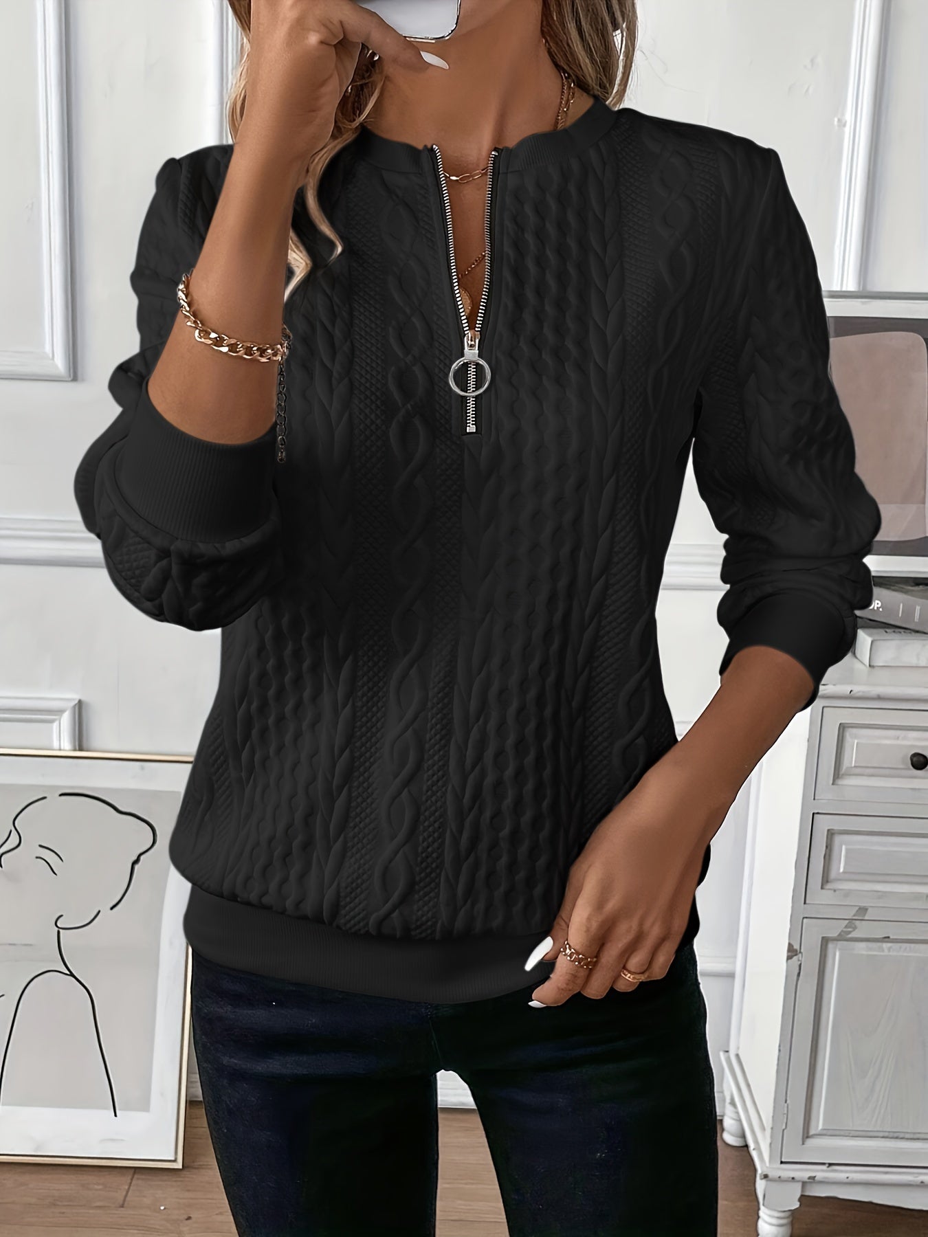 Florence™ - Stilfuld Strikket Pullover