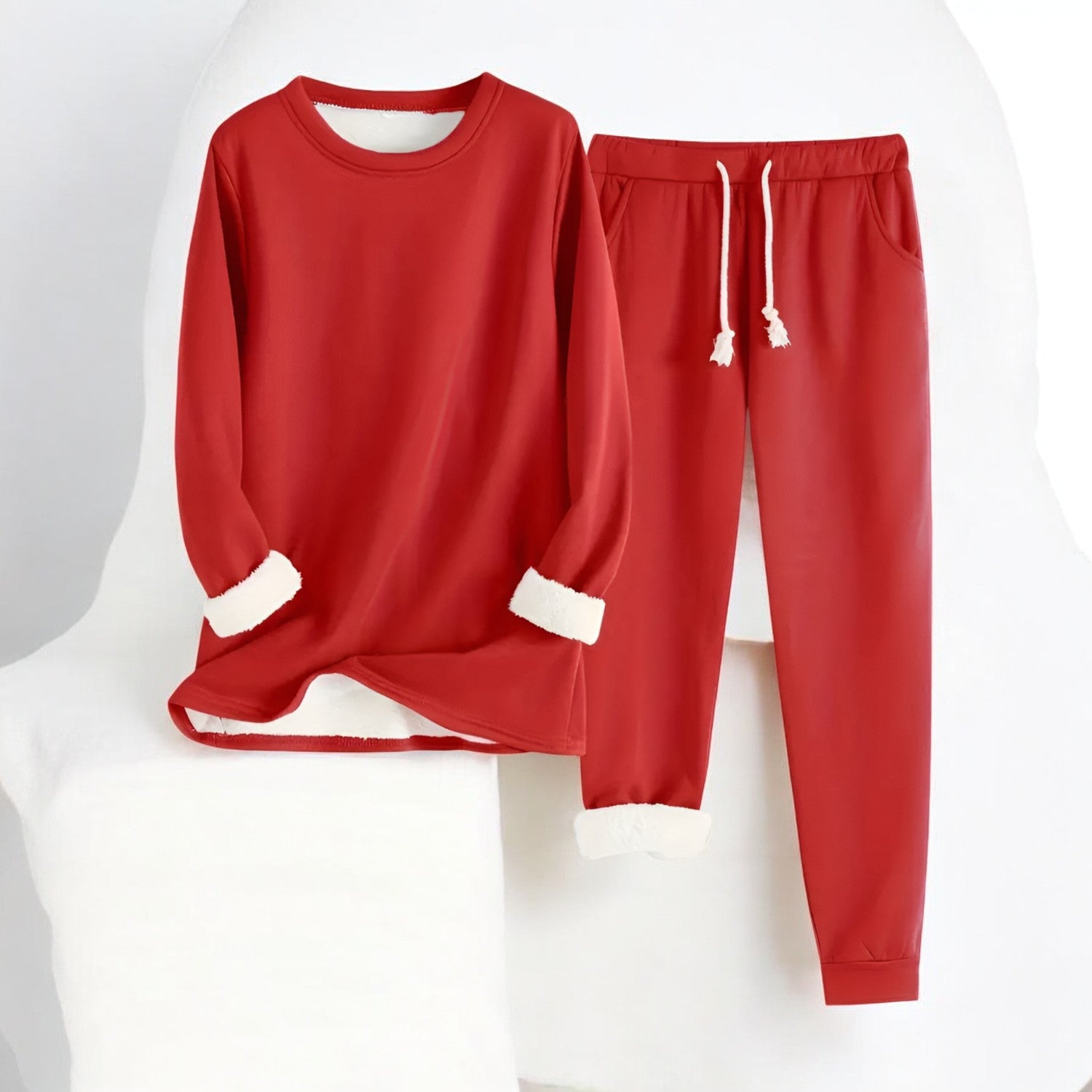 Mia | Termisk fleece-sæt.